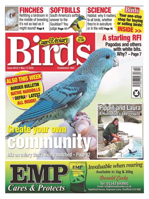 Cover image for Cage & Aviary Birds